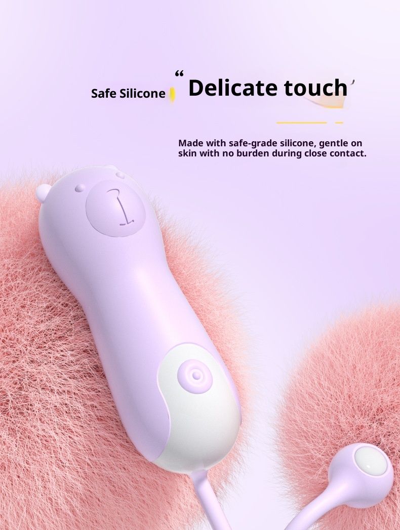LuvBox Laile Lala Bear Vibratore Silenzioso con Succhiamento Invisibile, Dispositivo di Autodifesa Silenzioso per Donne, Piccolo Giocattolo Istantaneo_voghion.com
