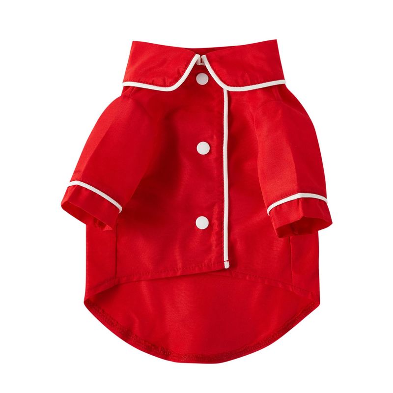 Neu Haustier Pyjamas Home Kleidung Teetasse Kleine Hund Teddy Bichon Kleidung Katze_voghion.com