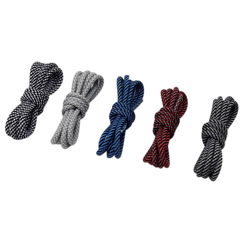 Accessori per scarpe lacci riflettenti rotondi in cocco per scarpe sportive, pantaloni, cappelli, felpe, lacci per stivali Martin_voghion.com