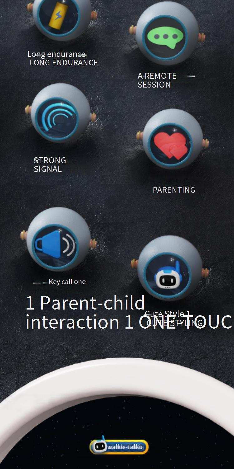 Car Chargers Children's Fun Walkie Talkie Cartoon Parent Child Interactive Wireless Conversation Pager Long Distance Outdoor Toy Gift Batch_voghion.com