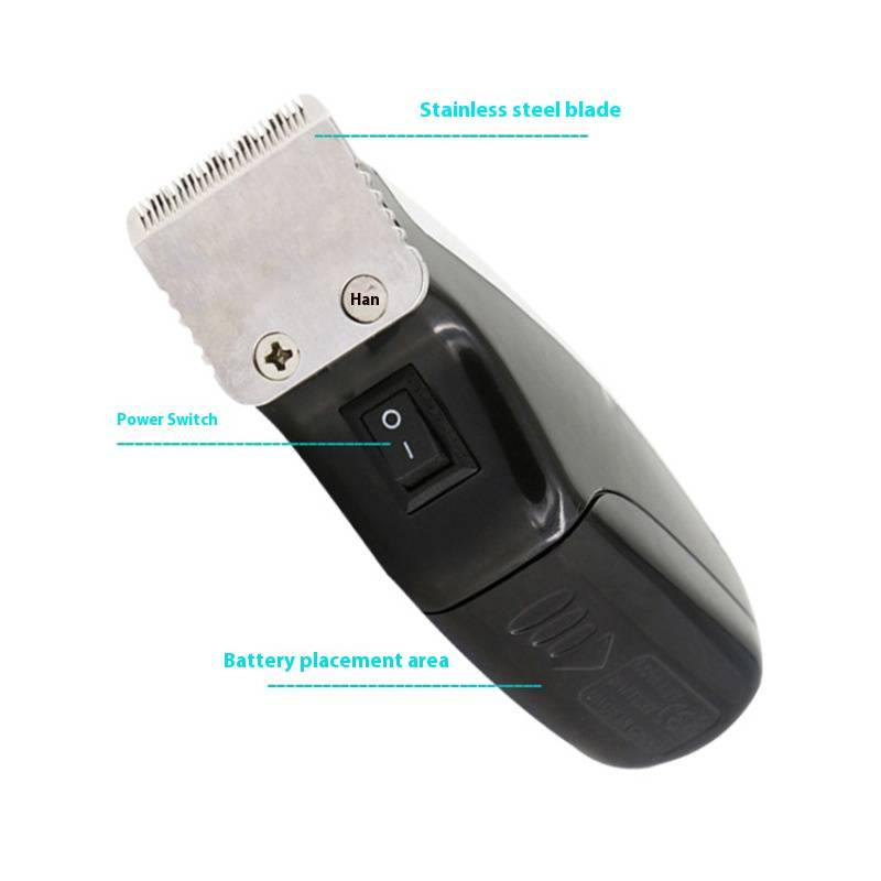 Cordless Hair Clipper For Men & Women, Rechargeable Battery-Powered Hair Trimmer With Adjustable Guide Combs, Professional Home Barber Kit_voghion.com