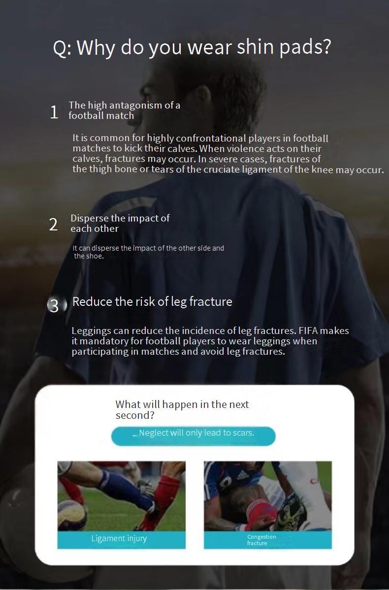 Premium Soccer Shin Guard Set With Knee-High Socks – 3-Piece Football Leg Protection For Men, Women & Kids – Lightweight PU Shin Pads_voghion.com