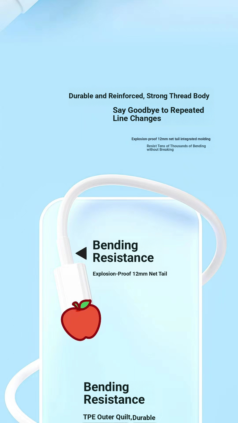 20-W-PD-Schnellladekabel, USB-C-auf-Lightning- und USB-A-auf-Lightning-Kabel für iPhone, Schnelllade- und Datensynchronisationskabel (1 m/1,5 m/2 m Optionen)_voghion.com