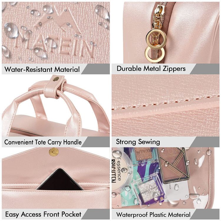 Women's fashion storage bag travel portable cosmetic bag toiletry bag toiletry set storage bag_voghion.com