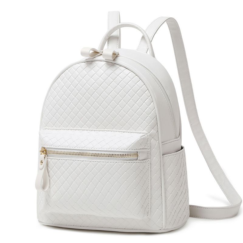 Women Shoulder Bag 2021 New Tide Casual PU Soft Leather Embossed Ladies Small Backpacks_voghion.com