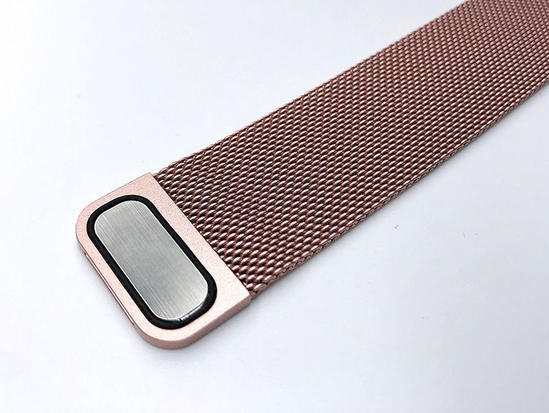 Cinturino sostitutivo milanese Cinturino per iPhone Cinturino magnetico in maglia di acciaio inossidabile Accessori per orologi intelligenti Bracciale_voghion.com