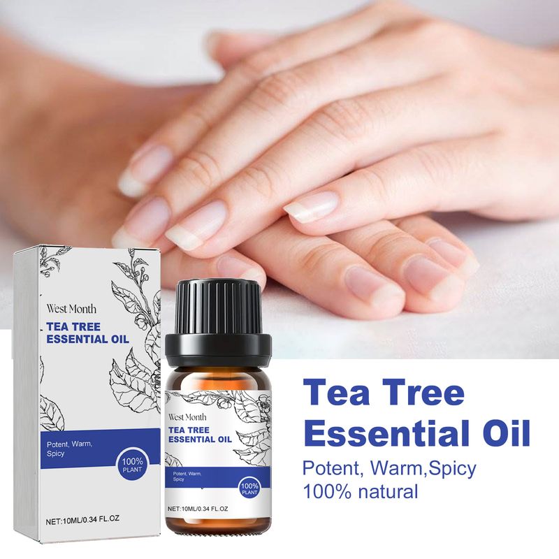 West&month Tea Tree Essence Nail Care Multi Effect eteerinen öljy kosteuttavaan kasvojen ihoon_voghion.com
