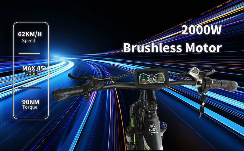 ORLMS MX500 Elektrofahrrad für Erwachsene, 1000 W * 2 W Motor, 52 V, 25 Ah Akku, City-Schnee-Elektrofahrrad, 26-Zoll-Reifen, City-Elektrofahrrad_voghion.com