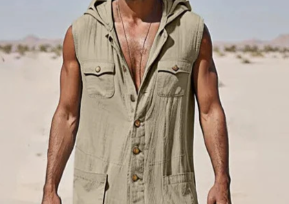 Herrkläder Casual Jumpsuit_voghion.com