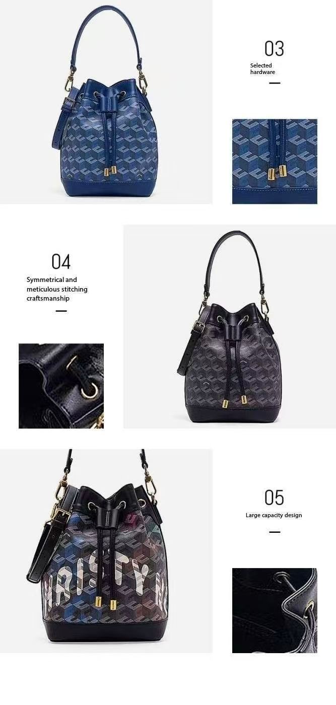 Drawstring Bucket Bags Original Designer Handbag Top Bucket Womens Crossbody Leather Chain Mirror Quality Mon Tresor Bag Wallet Tote Hobo GraPhy_voghion.com