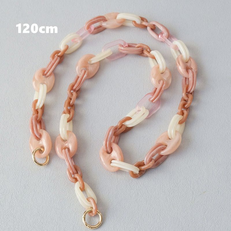Acrylic Fashion Handbag Accessories Underarm Shoulder Crossbody Bag Strap Phone Chain_voghion.com