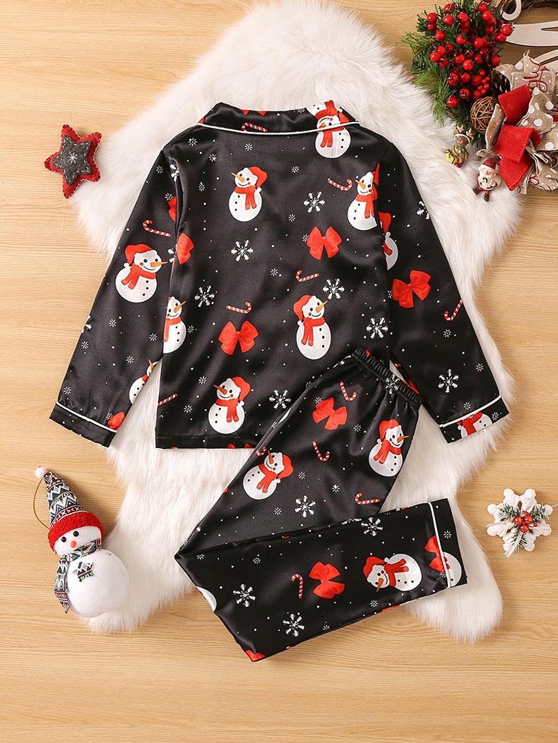 Pyjama d'intérieur pour femme, ensemble pantalon long en satin et soie, manches longues_voghion.com