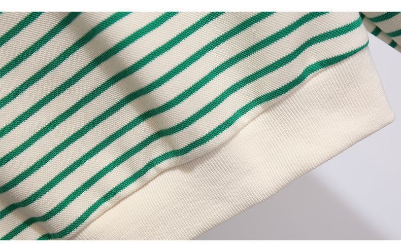 Completo trendy con felpa con cappuccio a maniche lunghe e colletto blu navy e pantaloni larghi con coulisse - Comodo abbigliamento casual da strada, tessuto in poliestere traspirante_voghion.com