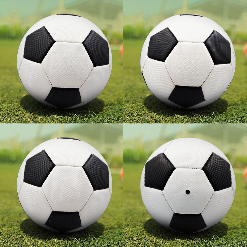 Fußball für Kinder Größe 4 5 3 Erwachsene Grundschule Sekundarschüler Training Wettbewerb Weltmeisterschaft Schwarz und_voghion.com