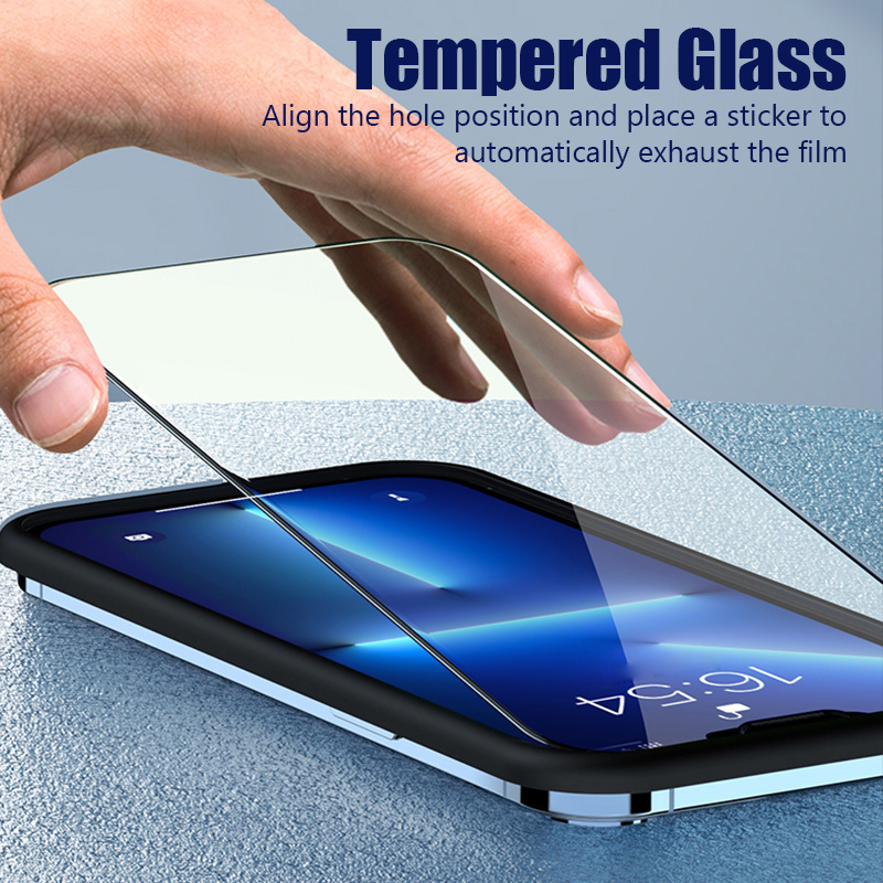 3Pcs Tempered Glass For IPhone 11 12 13 14 Pro Max 6 6s 8 7 Plus Screen Protector For iPhone 12Mini 13Mini XSMAX X XR SE2020 Full Cover Glass_voghion.com