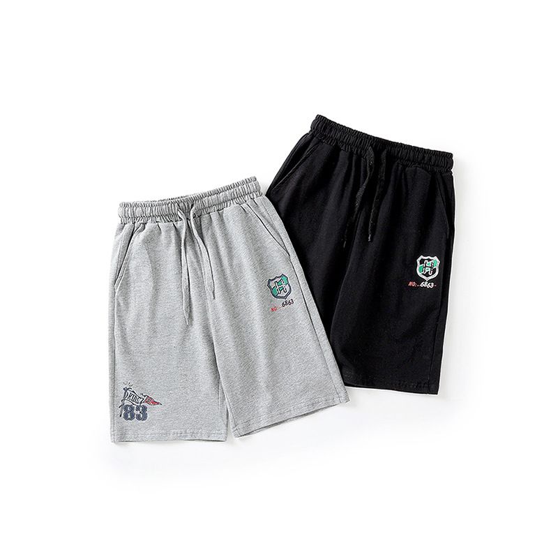 Pantalons d'été pour enfants de style coréen, nouveaux shorts de sport pour enfants, pantalons décontractés respirants pour grands enfants, pantalons pour garçons pour cheveux_voghion.com