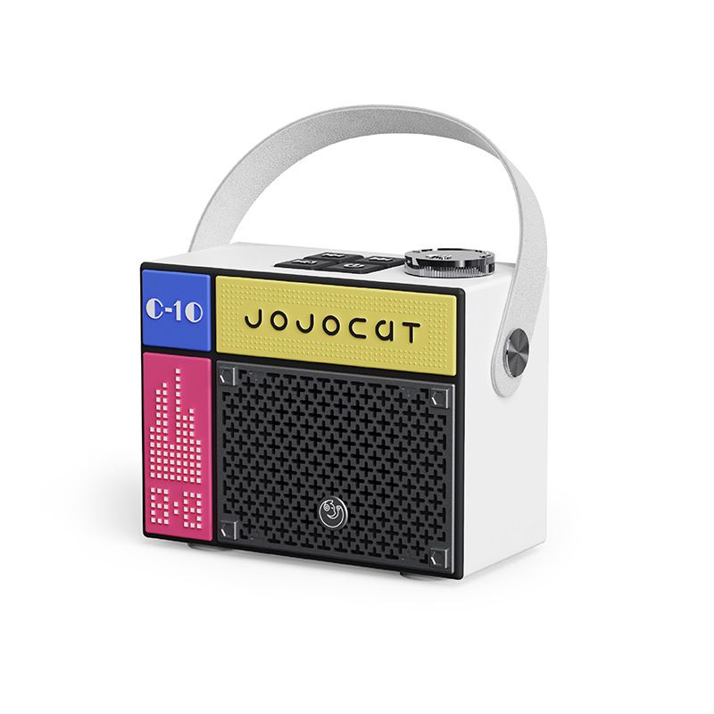 Retro Bluetooth Speaker - Vintage Wireless Speaker With TF Card Support, 5W Bass Sound, 10H Playtime - Portable Desktop Decor For Home/Outdoor_voghion.com