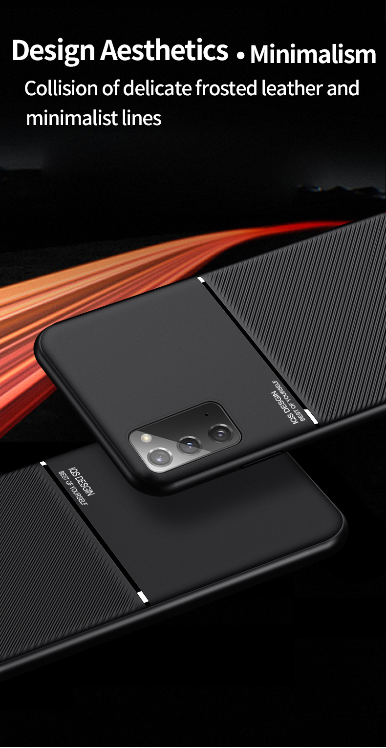 Magneet Case Voor Samsung Note 20 Ultra Gevallen Matte PU Lederen Cover Op Samsung Galaxy Note 10 Plus 9 8 Covers Bumper Fonds_voghion.com