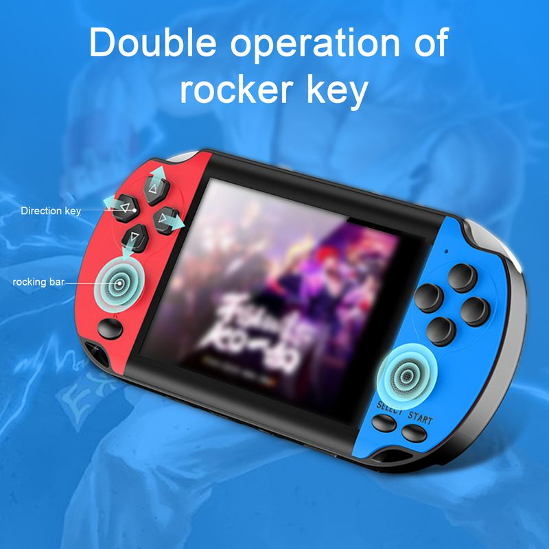 Xinweiqing 3.5-inch X7S Handheld 8G Built-in 1200 Classic Games Nostalgic Gift Large Display Portable Video Game Console_voghion.com