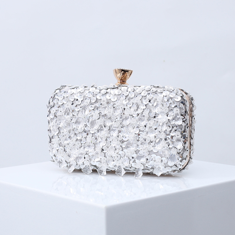 Nieuwe kralen geborduurde bankettas dames clutch handgemaakte kralen dinertas kwastje jurk tas_voghion.com