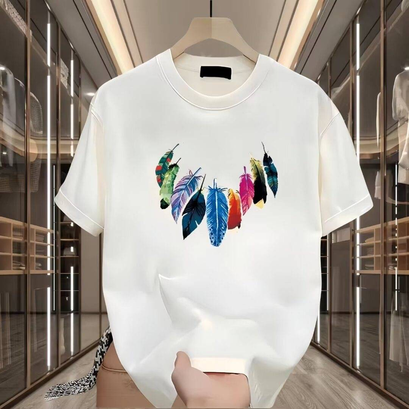 2024T-shirt da uomo a maniche corte girocollo di alta qualità_voghion.com