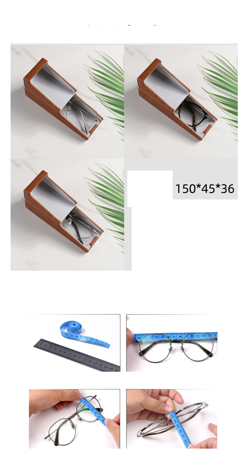 Unisex pouzdro na brýle z umělé kůže, stojánek na mobilní telefon, pouzdro na sluneční brýle, pouzdro na oči, pouzdro na sluneční brýle_voghion.com