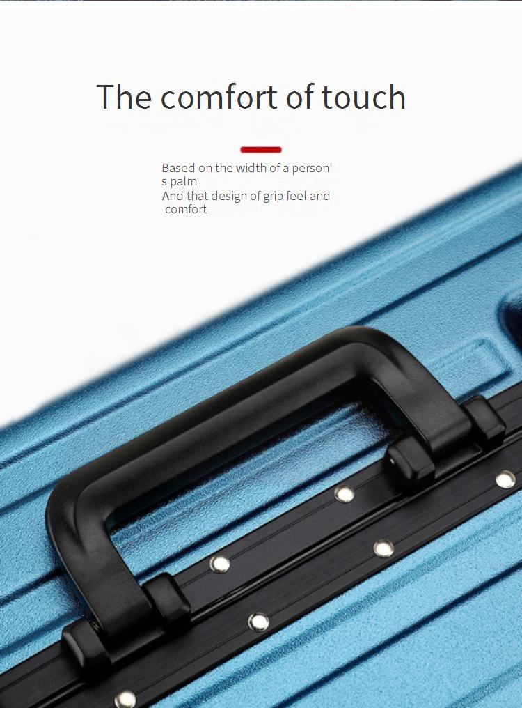 Bagagli e borse da viaggio Hongfu Kangaroo Nuovo telaio in alluminio valigia trolley valigia universale valigia cabina grande capacità viaggio password box_voghion.com