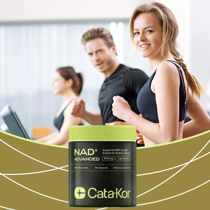 NAD+ ADVANCED 500 mg supliment pentru anti-îmbătrânire, energie, focalizare / nicotinamidă 60 buc_voghion.com