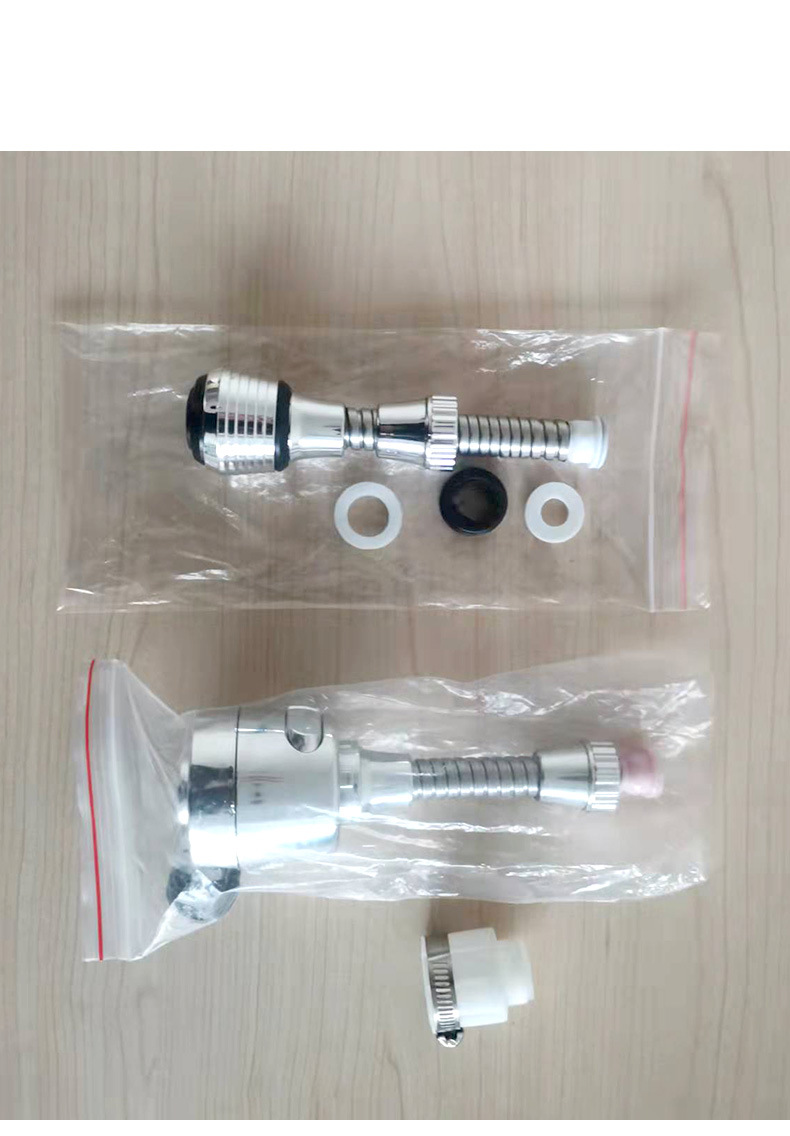 Waterbesparende kraanbeluchter met hoge druk - anti-spatfiltersproeikop met 3 standen, universeel geschikt voor keuken- en badkamergootsteen (BPA-vrij)_voghion.com