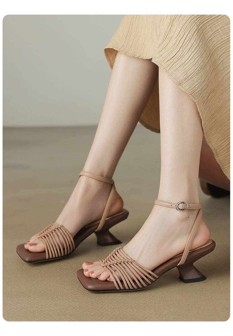 Cameido Women's Microfiber - Woven Square - Toe Spring - Summer Slippers_voghion.com