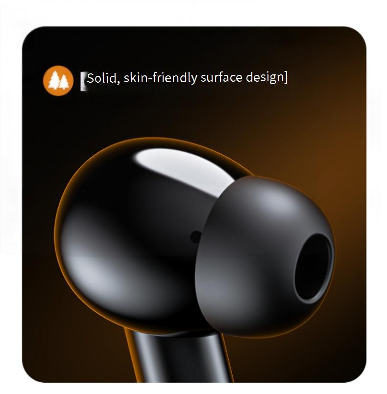 Auricolari Bluetooth con doppia cancellazione del rumore ANC+ENC e touch screen a colori, suono stereo Hi-Fi, 8 ore di riproduzione, impermeabilità IPX5, vestibilità sicura per l'allenamento_voghion.com