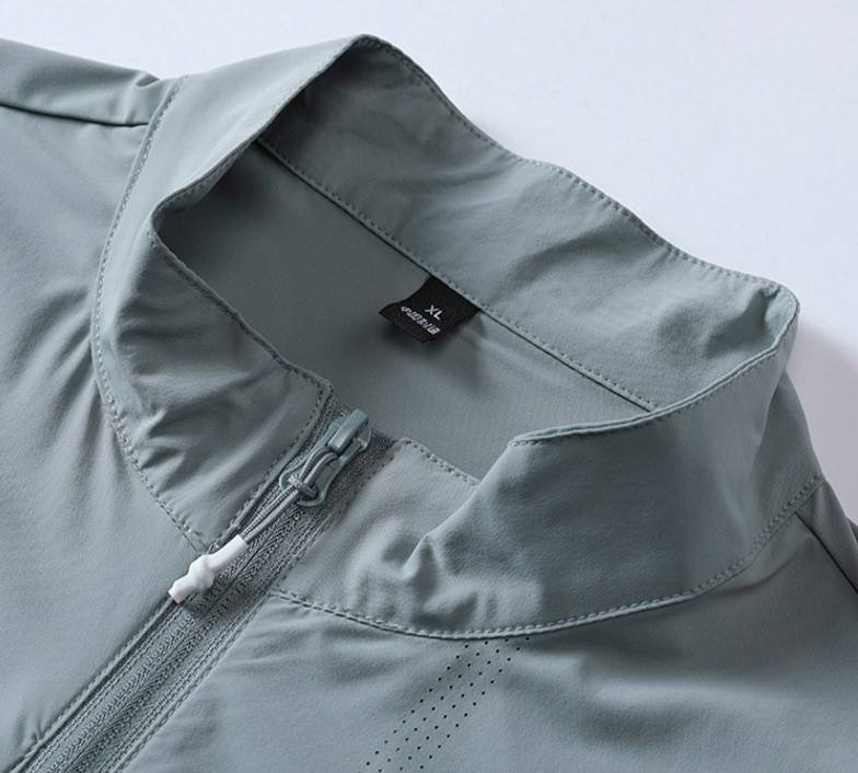 Herrenbekleidung aus Seide, Sonnenschutzbekleidung für Herren mittleren Alters, Sommer-Sonnenschutzbekleidung für draußen, Jacke/Mantel in großen Größen, leichte Herren-Sonnenbekleidung_voghion.com