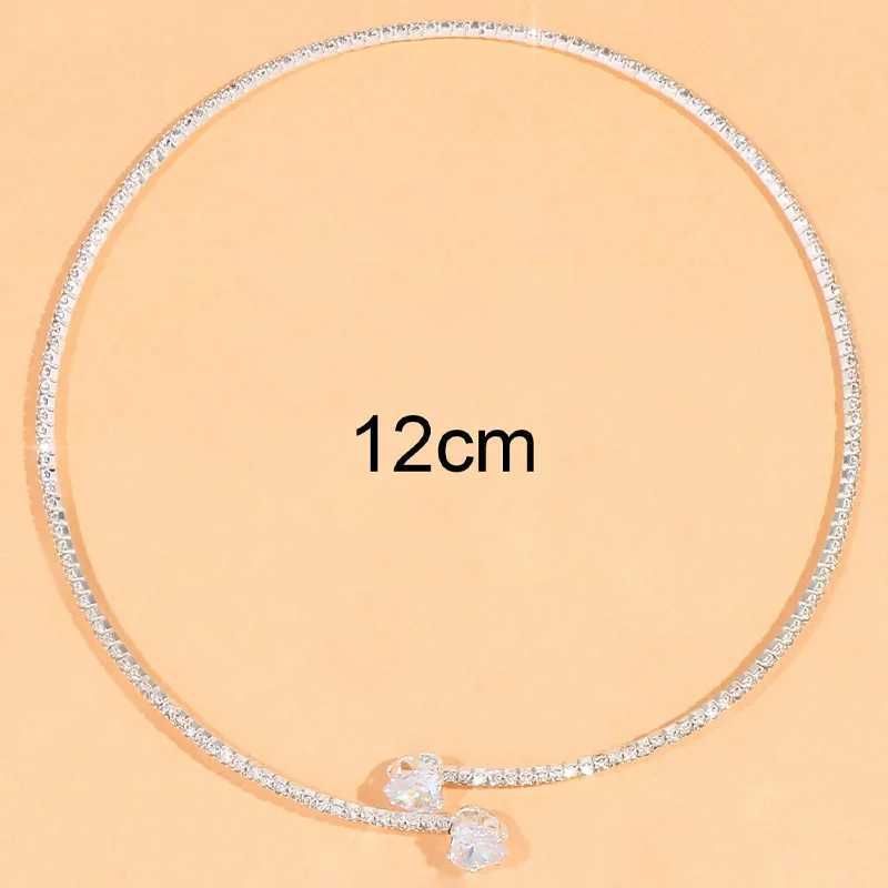 Obesek ogrlice modni nosorogovi veliki biseri srce choker za ženske preprosta odprta ogrlica ogrlica navori nakit_voghion.com