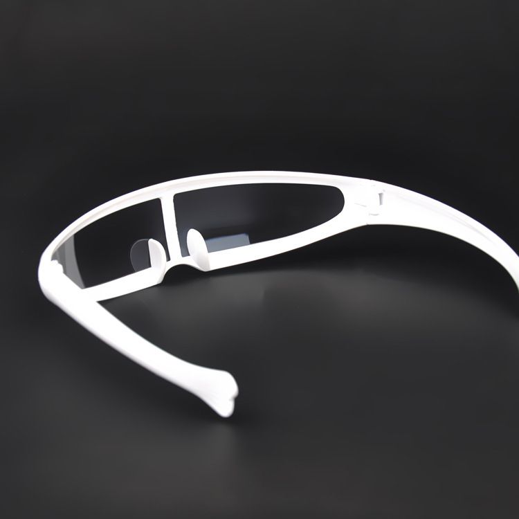 Occhiali da sole con personalità X-Men, occhiali laser, occhiali da sole con lenti a forma di mercurio, robot spaziale, One Piece_voghion.com