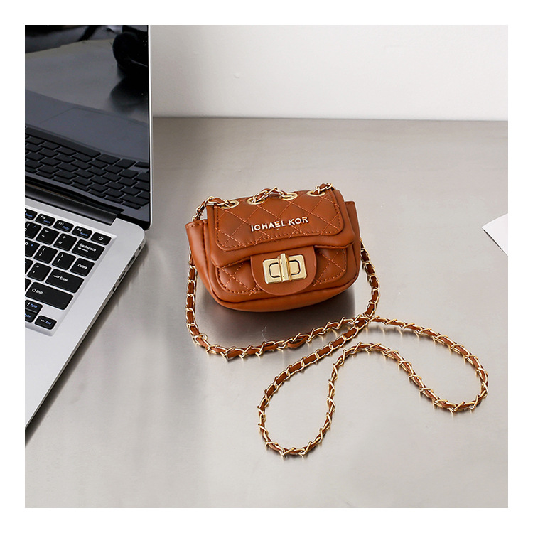 Crossbodytassen voor kinderen, ruitborduurgaren, kleine geurige kinderkettingtas, modieuze lippenstifttas_voghion.com