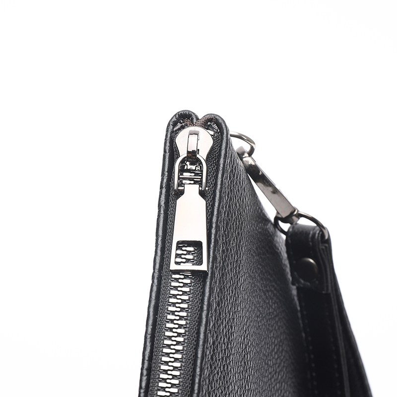 Porta carte da uomo in morbida pelle di mucca alla moda Borsa da uomo in vera pelle per soldi Pochette da uomo d'affari di alta qualità_voghion.com