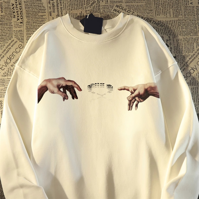 Sudaderas de cuello redondo de alta calidad para hombre y mujer de primavera y otoño de 2024_voghion.com