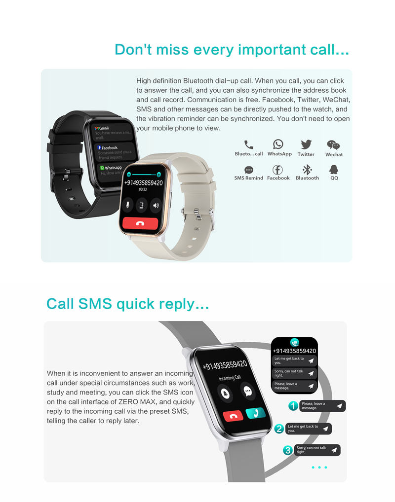 NOVO smartwatch de 1,99", unissex, rastreador de condicionamento físico com rastreador de calorias, pedômetro, mais de 100 modos de exercício_voghion.com