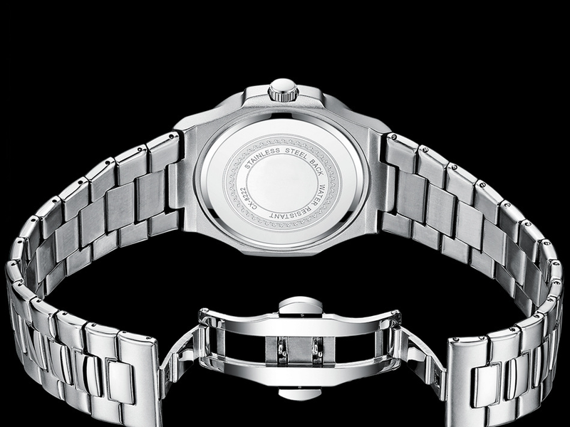 Herrenuhren Herrenuhr Einfache Mode-Business Quarzuhr Stahlband Leuchtender Wasserdichter Kalender Mit Diamant Fabrik Großhandel_voghion.com