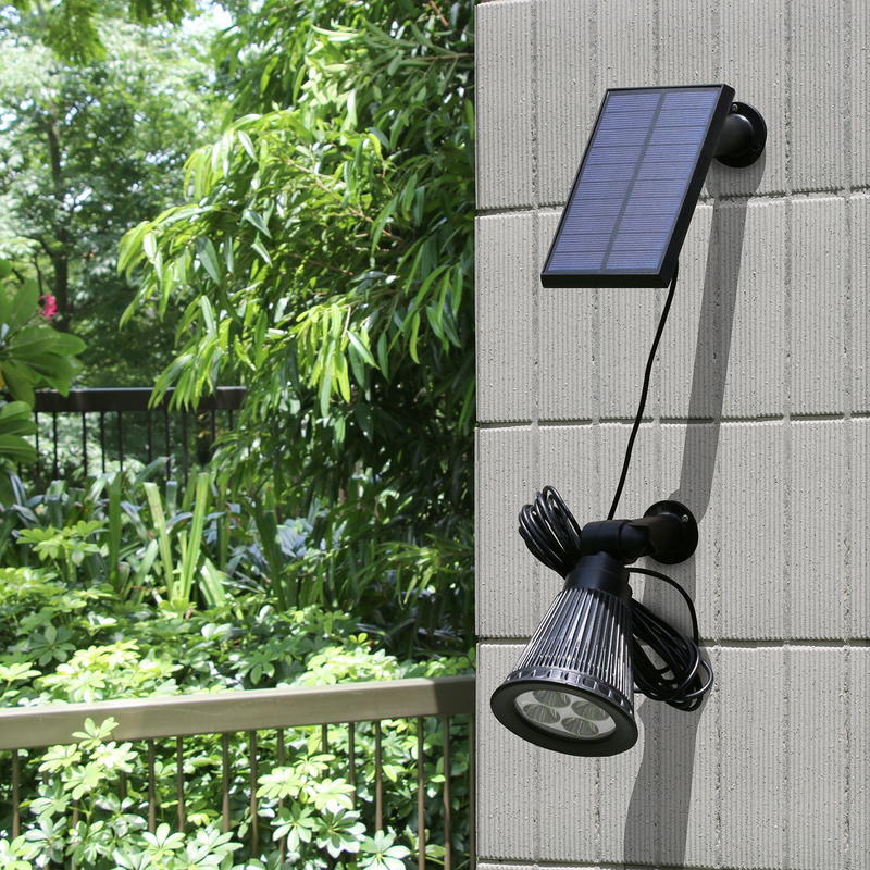 Lampy solarne Lampy ogrodowe zewnętrzne automatycznie zapalają się po zmroku Wodoodporne lampy ścienne do domu Lampy trawnikowe Reflektory solarne_voghion.com