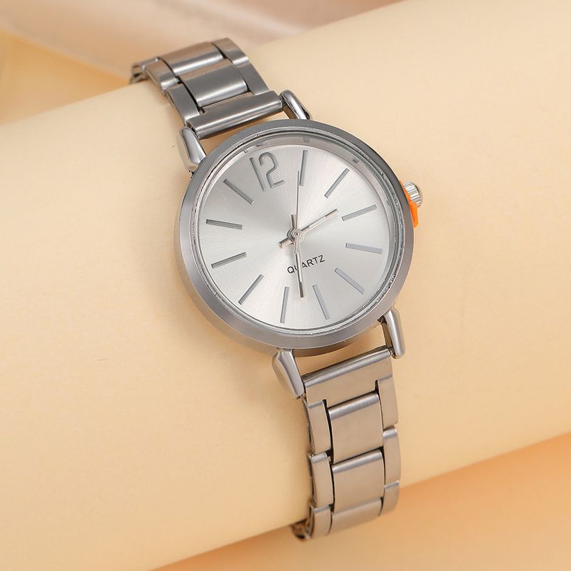 Elegant Small Dial Women's Quartz Watch - Stylish Casual Wristwatch For Teens & Adults, Fashionable Alloy Band, Gold/Silver/Rose Gold Options_voghion.com
