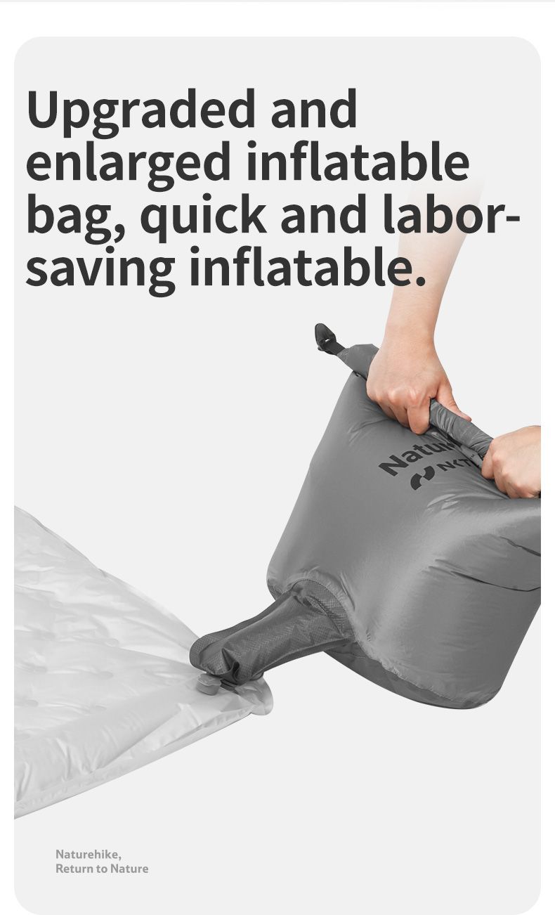 Colchoneta térmica para acampar, ultraligera y autoinflable, con un valor de 8.8 R, para las 4 estaciones._voghion.com