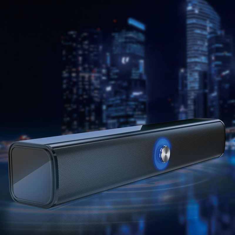 Sales of Audio New Desktop Soundbar Subwoofer Long Bluetooth Speaker_voghion.com