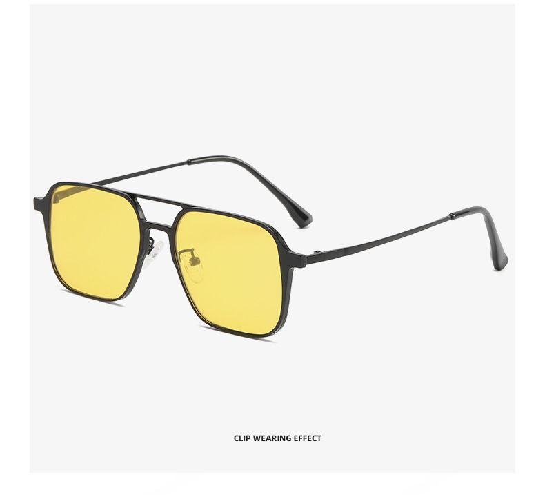 Chen Weiting's same sunglasses, three in one magnetic suction sleeve, polarized myopia glasses, night vision_voghion.com