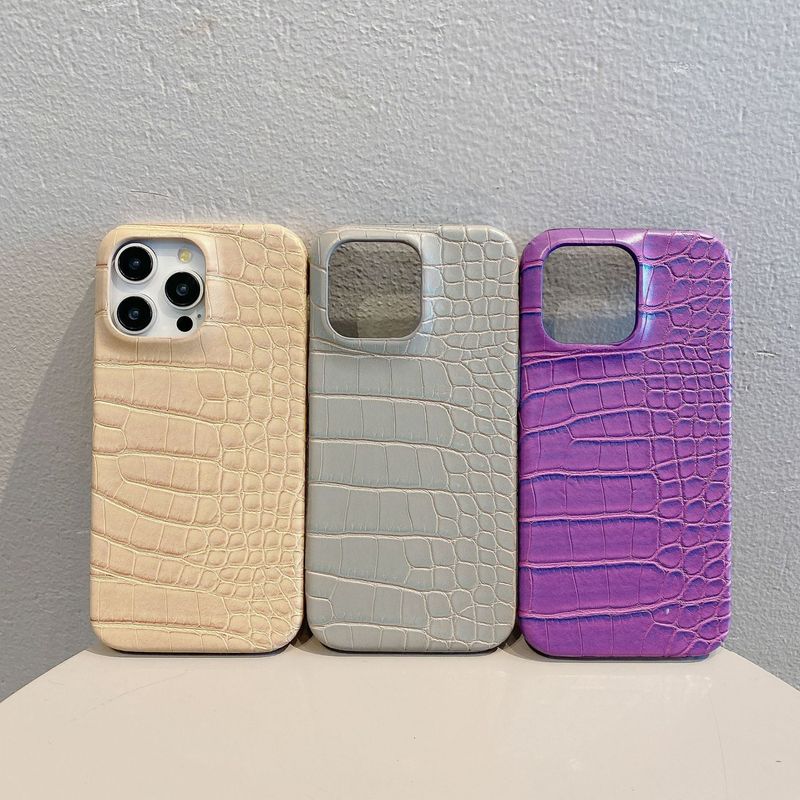 Mobile phone case pattern leather suitable for Apple 15 mobile phone case iPhone14pro max protective cover 13/12P foreign trade model_voghion.com