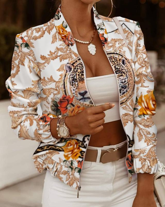 Abbigliamento da donna Nuovo cardigan a maniche lunghe decorato con cerniera Giacca piccola_voghion.com
