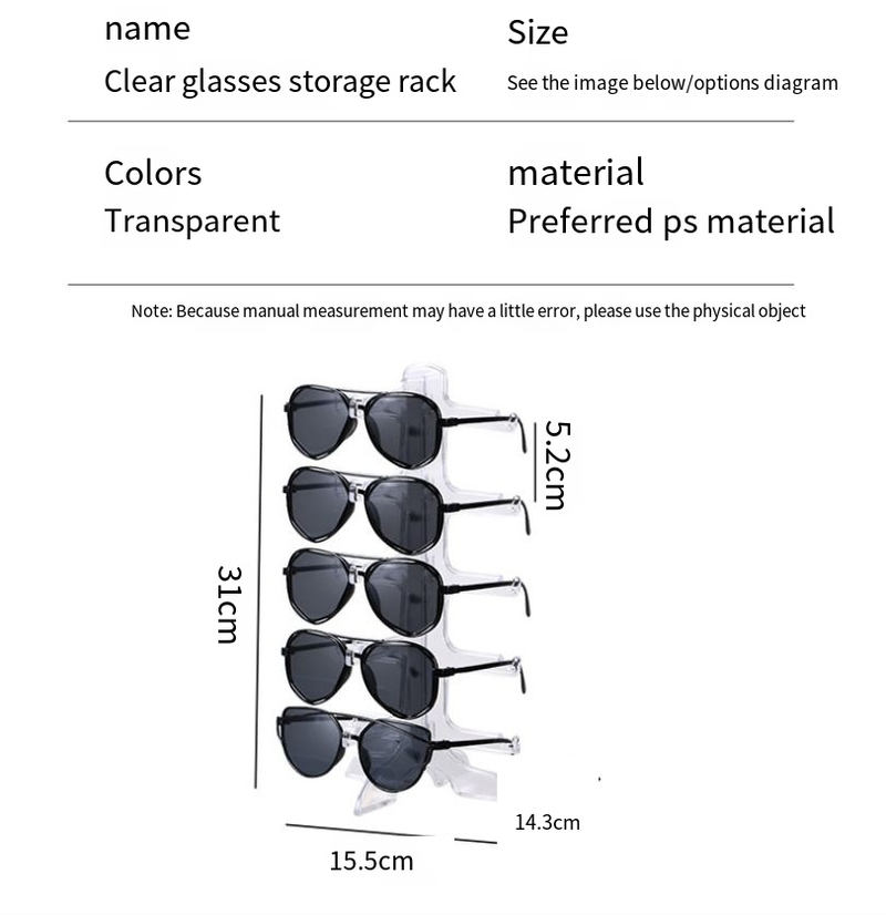 Sunglasses display rack supermarket store multi layer display shelf sunglasses display props storage rack_voghion.com