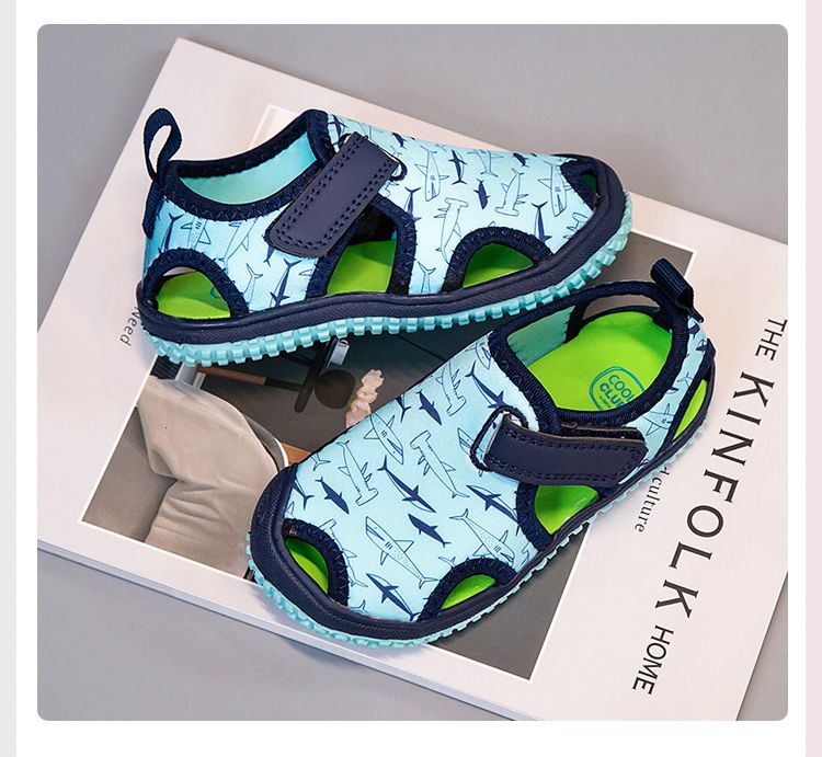 Scarpe estive per bambini, antiscivolo, con fondo morbido, per l'asilo_voghion.com