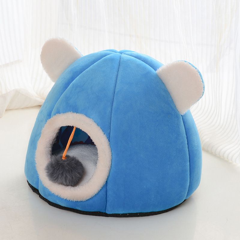 Cat Semi-Enclosed Warm Dog Autumn Winter Deep Sleep Pet Hot-Selling Kitten Nest_voghion.com
