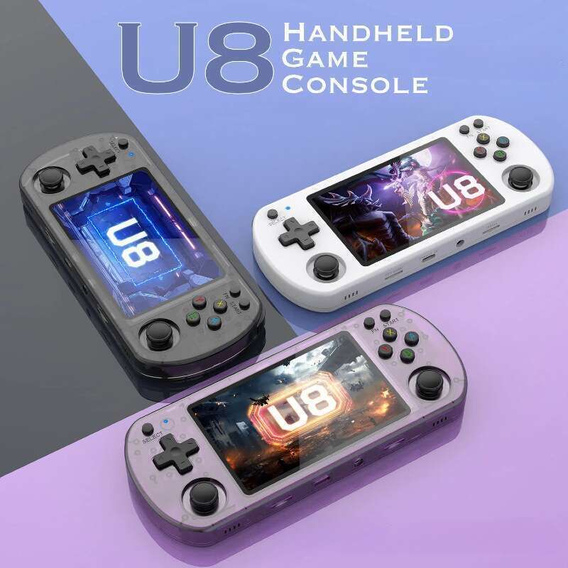 Neu U8 Spielkonsole Open Source Linux System High-definition Großen Bildschirm Handheld Arcade_voghion.com